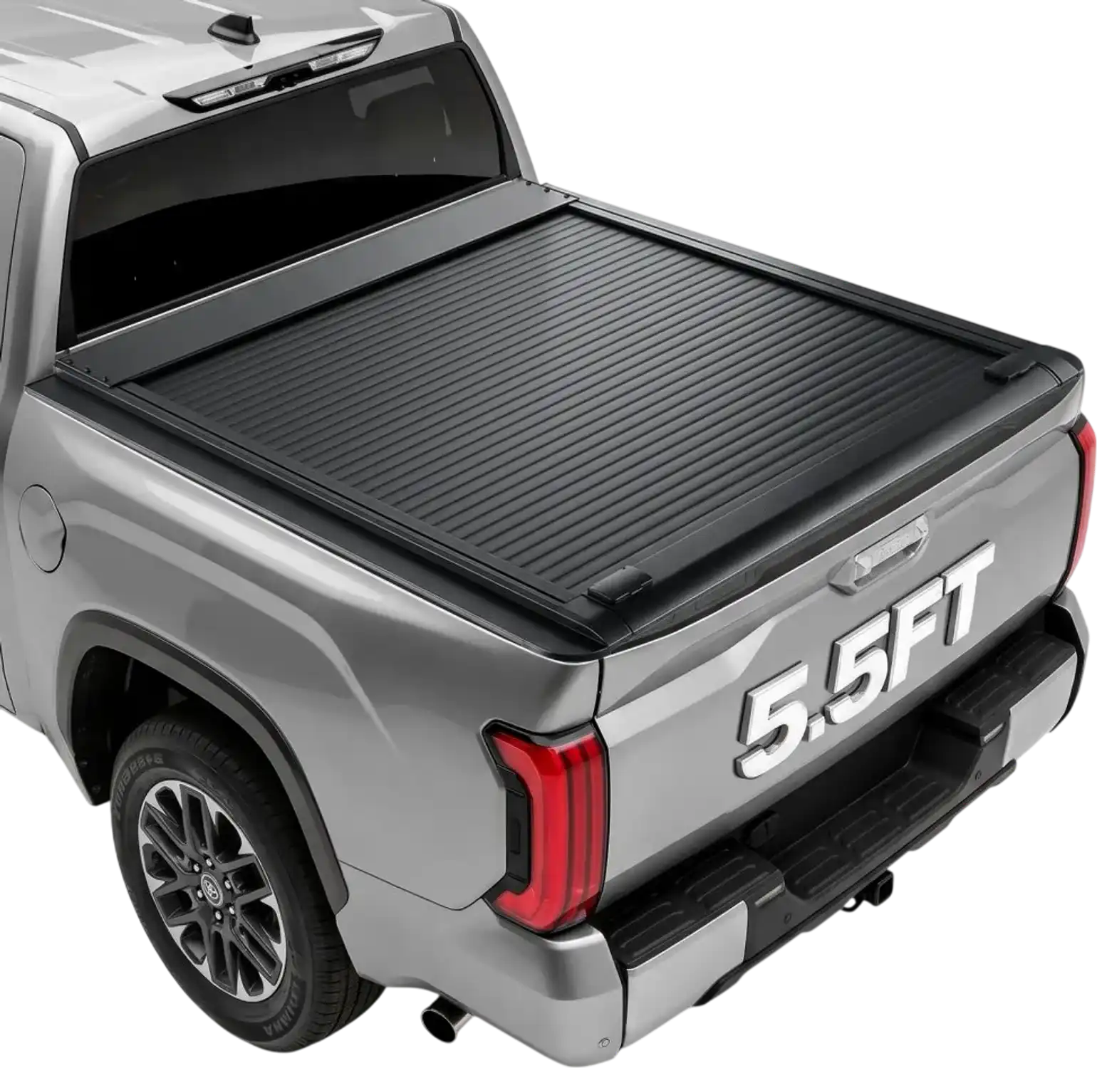 Vevor Retractable Tonneau Cover Toyota Tundra Crew Cab 5.5' Bed Waterproof Aluminum New
