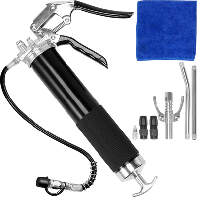 Vevor Grease Gun 6000 PSI Pistol Grip 13.53 oz 400 cc Heavy Duty Professional New
