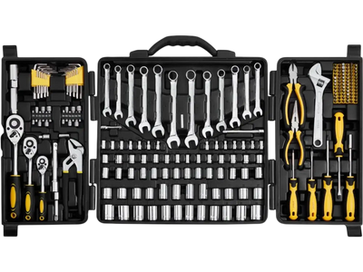 VEVOR 207-Piece Mechanics Tool Set, 1/4