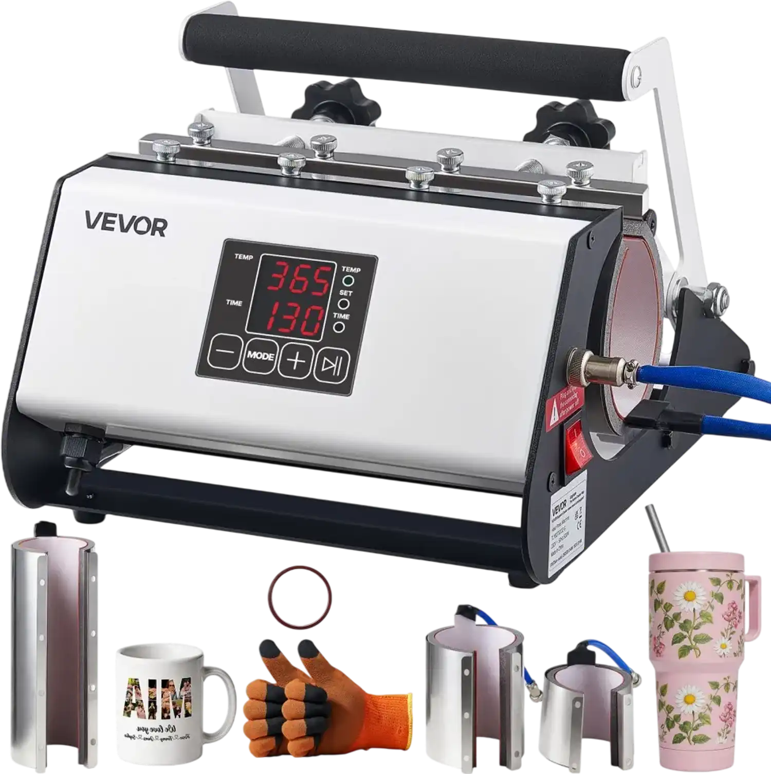 Vevor Tumbler Heat Press Machine 30 oz and 40 oz Mug Press New