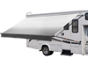 VEVOR Manual RV Awning Complete Kit, 20.12FT Retractable RV Awning with Aluminum Alloy Frame & Waterproof PVC Fabric, Outdoor Camping Trailer Awnings Fit Most RVs (20FT Type, Gradient Black)