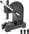 VEVOR Arbor Press, 0.5 Ton Manual Arbor Press, 4.6" Maximum Height, Cast Iron Heavy-duty Manual Desktop Arbor Press, Precision Hand Press for Stamping, Bending, Stretching, Forming