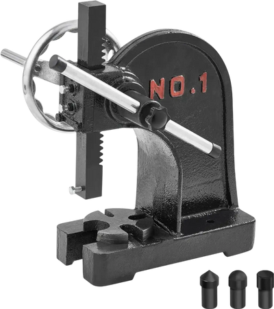 Vevor Arbor Press 1 Ton Manual Handwheel Desktop Press New