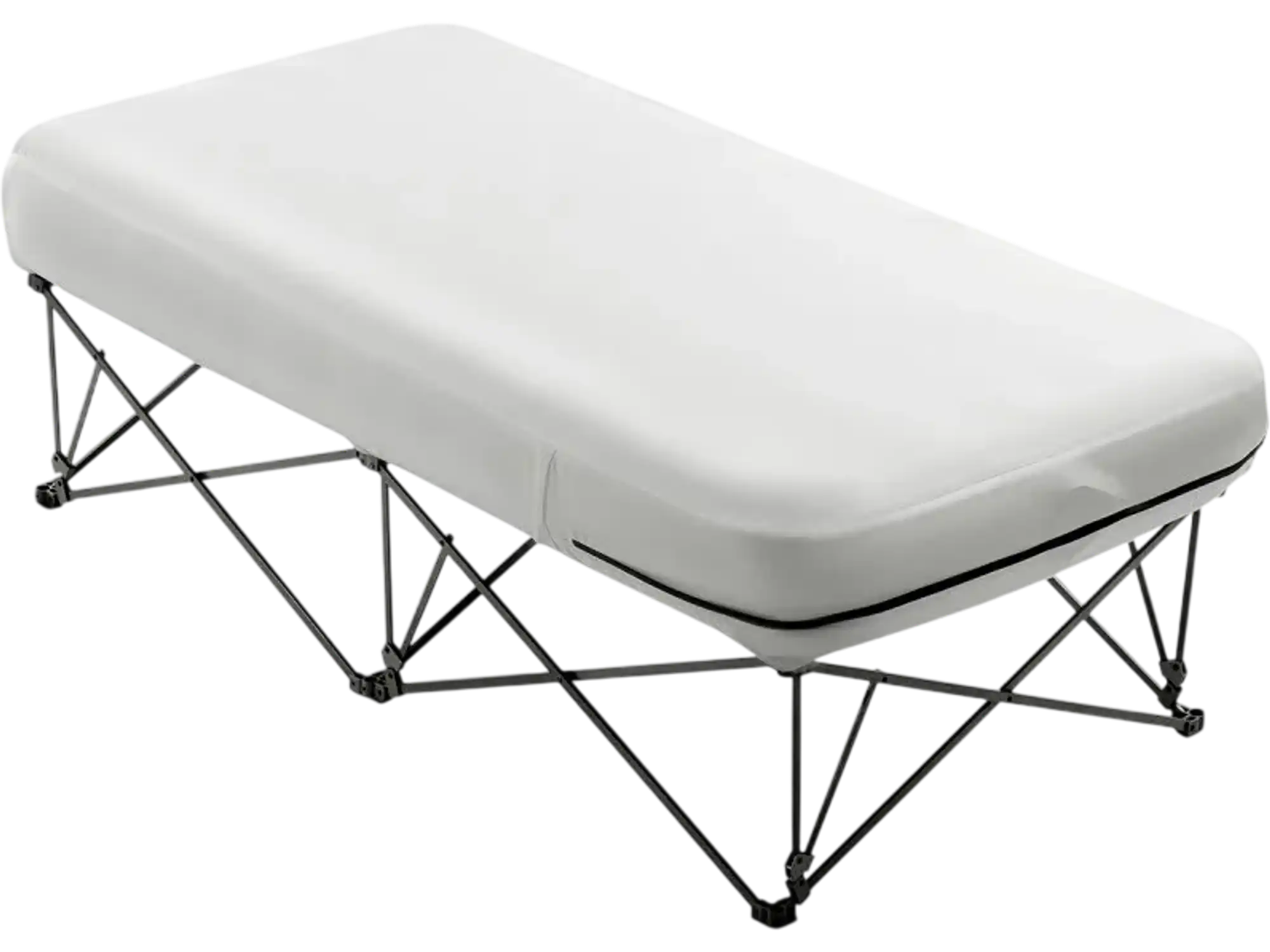 Vevor Air Mattress Twin with Frame & Rolling Carry Case New