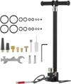 VEVOR PCP Hand Pump, 4 Stage, High Pressure Air Rifle Filling Stirrup Pump, Max 40 MPa 5800 PSI, with Oil-Moisture Filter, Pressure Gauge, Stainless Steel Body, for Airguns Paintball Tire Filling