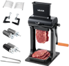 VEVOR 2-in-1 Manual Meat Tenderizer & Beef Jerky Slicer Steak Turkey Pork, Commercial Meat Tenderizer Machine, with Clamp, 5.8 in Feed Port, 2 Sets of Stainless Steel Blades, Aluminum Construction