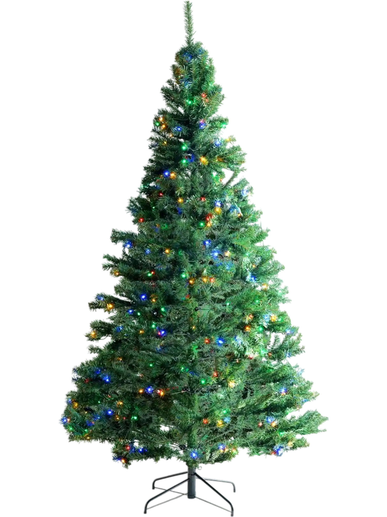 Vevor Christmas Tree 7.5' Prelit Artificial Xmas Tree with 550 Multi-Color LED Lights New