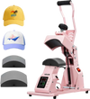 VEVOR Hat Heat Press Machine, with 2pcs Interchangeable Platens, Precise Temperature and Time Control, Hat Press for HTV Iron On and Sublimation Projects, for Caps, Headbands, Cuffs, Face Masks, Pink