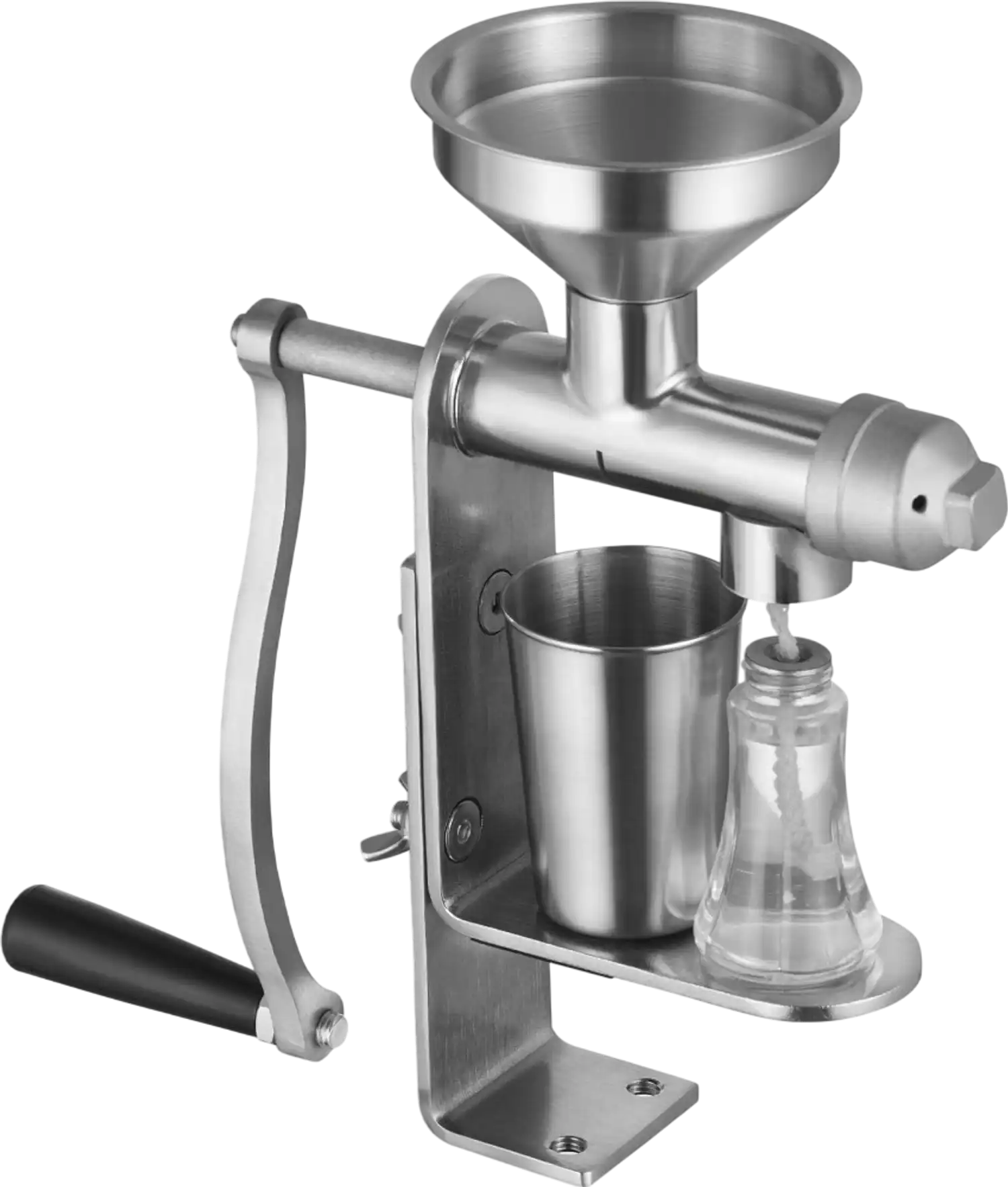 Vevor Oil Press Machine Manual Stainless Steel Oil Extractor New