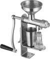 VEVOR Manual Oil Press Machine, Stainless Steel Oil Extractor Machine, Detachable Oil Presser for Effortless Cleaning, Household Oil Expeller for Pressing Peanuts, Sesame Seeds, Rapeseed, Tea Seeds