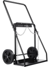 VEVOR Dual Welding Cylinder Cart, Oxygen Acetylene Tank Cart with 440LBS Static Weight Capacity, 10-Inch Solid Wheels and Tank Storage Safety Chains, Suitable for Double 12.5-Inch Dia. Gas Cylinders