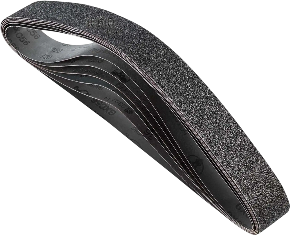 VEVOR Sanding Belts, 2 x 42-inch Belt Sander Sanding Belts, 6 PCS (Each of 36 40 60 80 100 120 Assorted Grits) Silicon Carbide for Knife Sharpening, Metalworking, Composites, Plastic Finishing