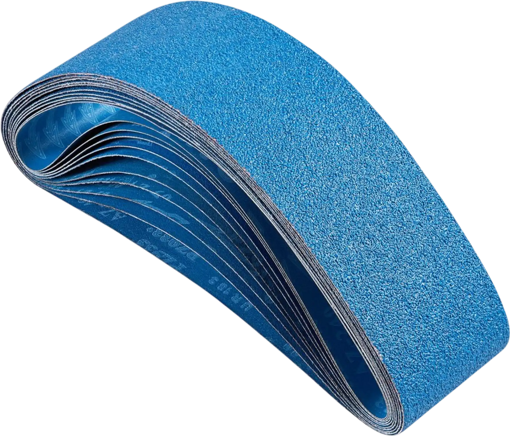VEVOR Sanding Belts, 4 x 36-inch Belt Sander Sanding Belts, 10PCS (2 of Each 40 60 80 120 240 Grits) Zirconia for Knife Sharpening, Metal Polishing, Stainless Steel, Nickel Alloy Finishing