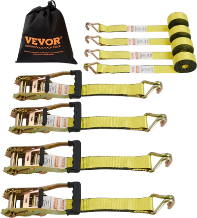 Vevor Ratchet Straps 4-Pk 2