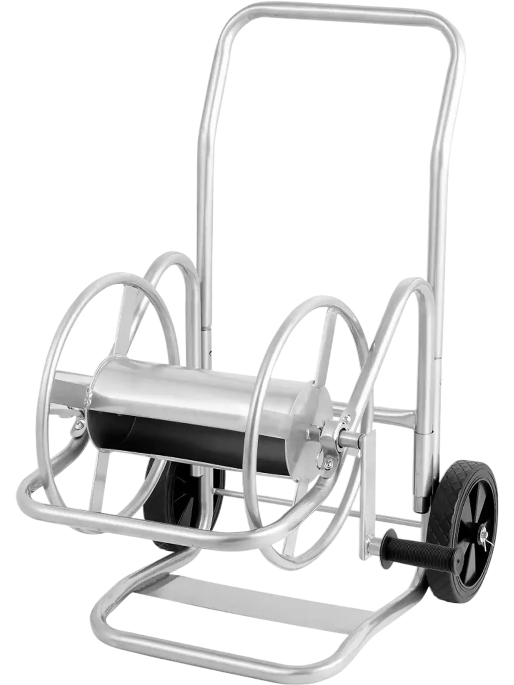 VEVOR Hose Reel Cart, Hold Up to 200 ft of 5/8 in Hose (Hose Not Included), Garden Water Hose Carts Mobile Tools with Wheels, Heavy Duty Powder-coated Steel Outdoor Planting for Garden, Yard, Lawn