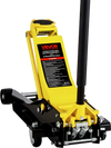 VEVOR Low Profile Floor Jack, 4 Ton (8818 lbs) Capacity, Steel Racing Floor Jack with Dual Pistons Quick Lift Pump, Hydraulic Trolley Car Lift for Sport Utility Vehicle, Lifting Range 3.9-21.5 Inches