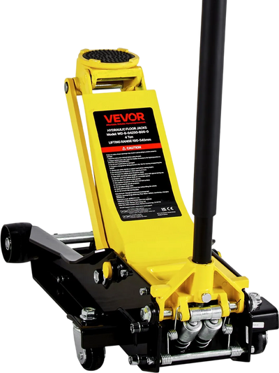 Vevor Low Profile Floor Jack 4 Ton 3.9-21.5 in. Quick Lift with Dual Pistons New