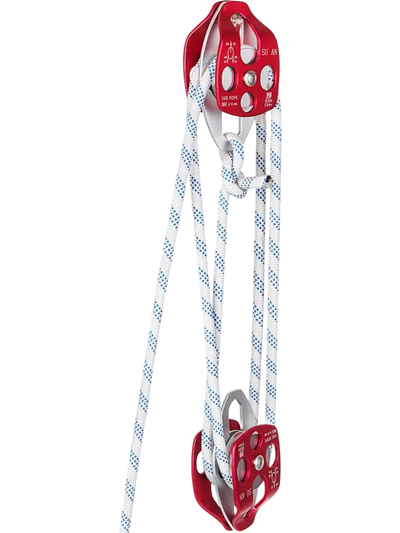 Vevor Twin Sheave Block & Rope Kit 1/2