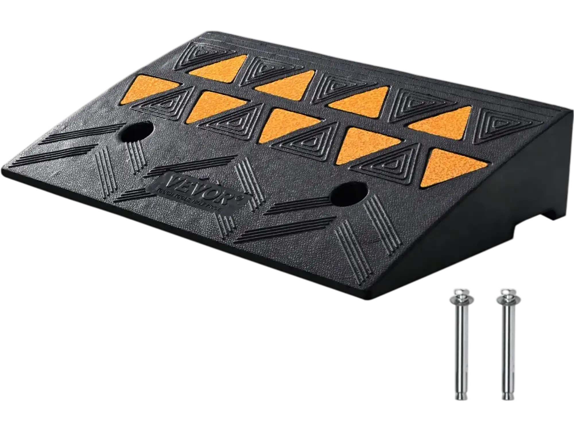 Vevor Curb Ramp Rubber Driveway Sidewalk 19.7