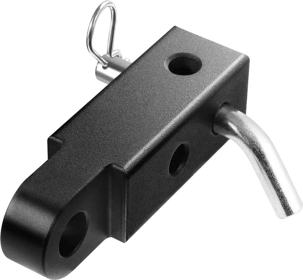 VEVOR Shackle Hitch Receiver, Fits 2" Receivers, 52900 lbs Breaking Strength, Heavy Duty Towing Accessories with Trailer Hitch Lock Pin for Trucks, Jeeps, Off-Road Vehicle Recovery, Aluminum Alloy