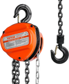 VEVOR Hand Chain Hoist, 1 Ton 2200 lbs Capacity 20 FT Come Along, G80 Galvanized Carbon Steel with Double-Pawl Brake, Auto Chain Leading & 360° Rotation Hook, for Garage Factory Dock