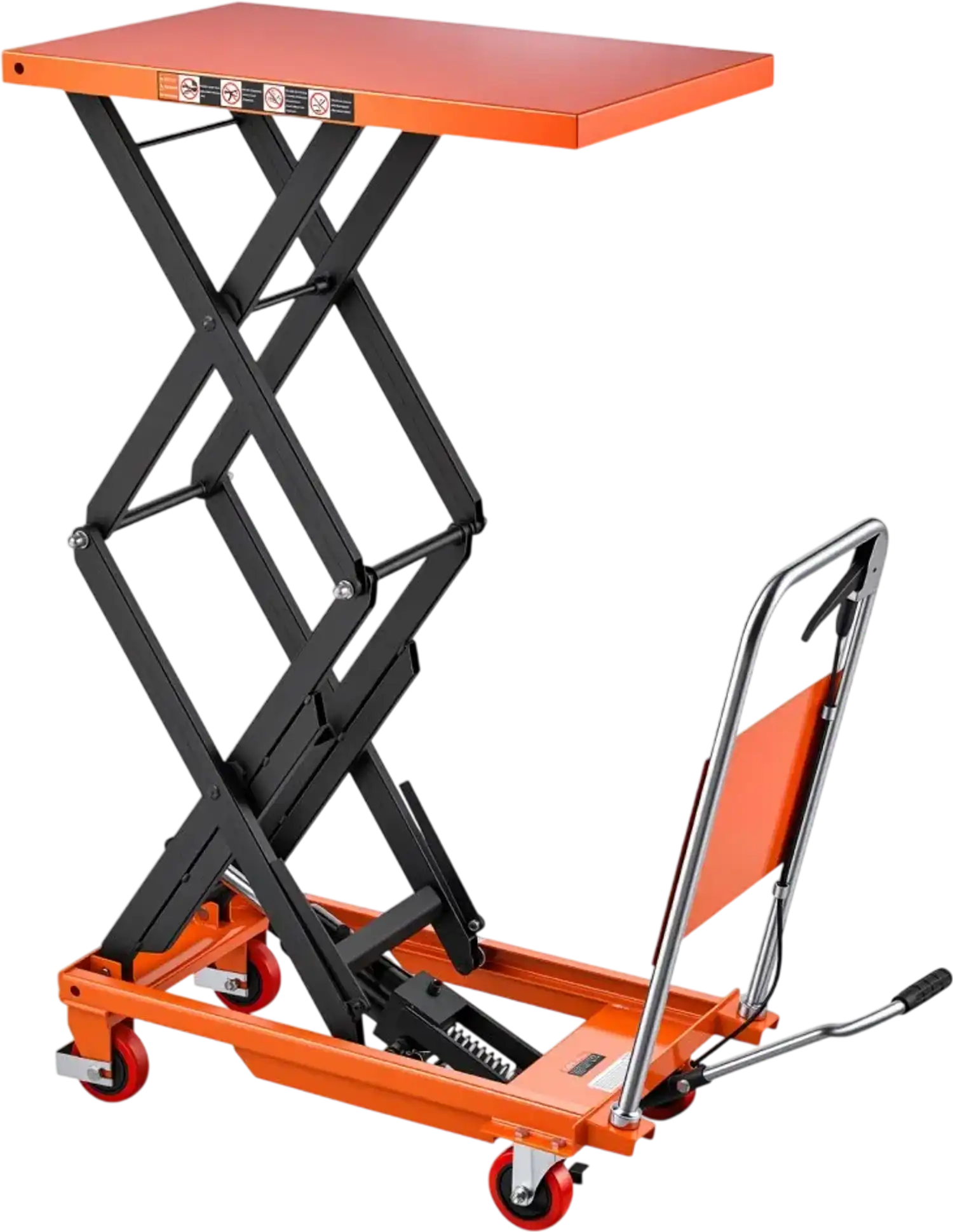 Vevor Lift Table Cart Hydraulic Double Scissor 500 lbs 50