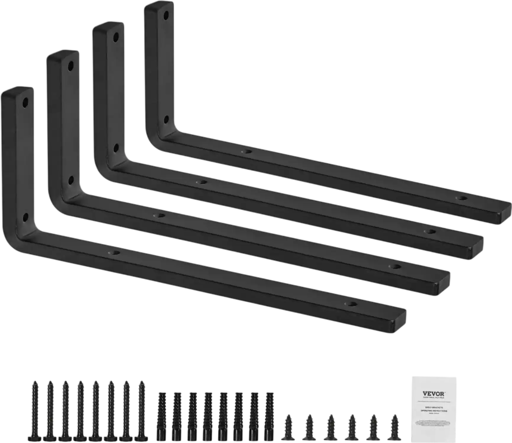 Vevor Shelf Brackets Heavy Duty Floating 16