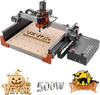 VEVOR CNC Router Machine, 500W Spindle, 3-Axis Wood Engraving Milling Machine, with Dual Linear Rails & Ball Screw, 15.75 x 15.75 x 3.74 in Working Area, Trim Router, for Wood Acrylic Carving Cutting