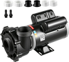 VEVOR SPA Pump 3HP Hot Tub Pump 2 Speed 48 Frame with 1.5" & 2" Port, 230V, 190 GPM High Speed & 90 GPM Low Speed, 90° Rotational Interface, SPA Bath Water Circulation, Compatible with OEM Models