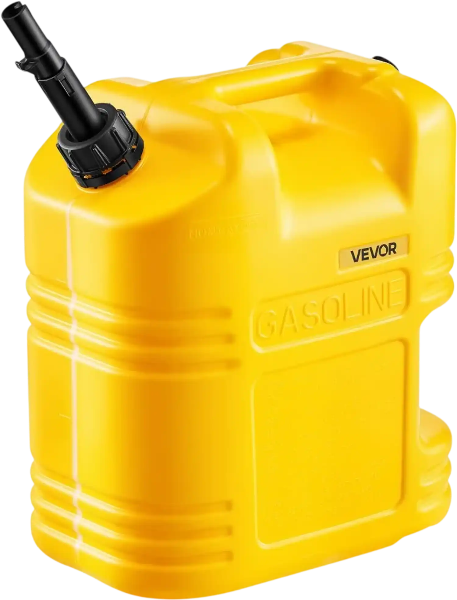 Vevor Fuel Container 5 Gallon Portable Gas Tank with Spout Yellow New