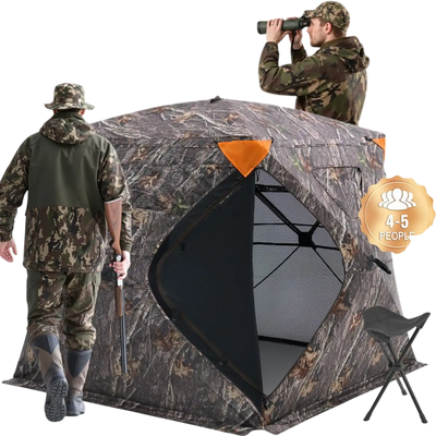Vevor Hunting Blind 270° See-Through 4-5 Person Pop-Up Deer Blind New