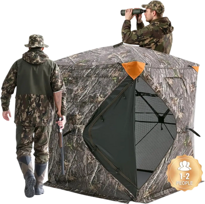 Vevor Hunting Blind 270° See-Through Pop-Up Deer Tent New
