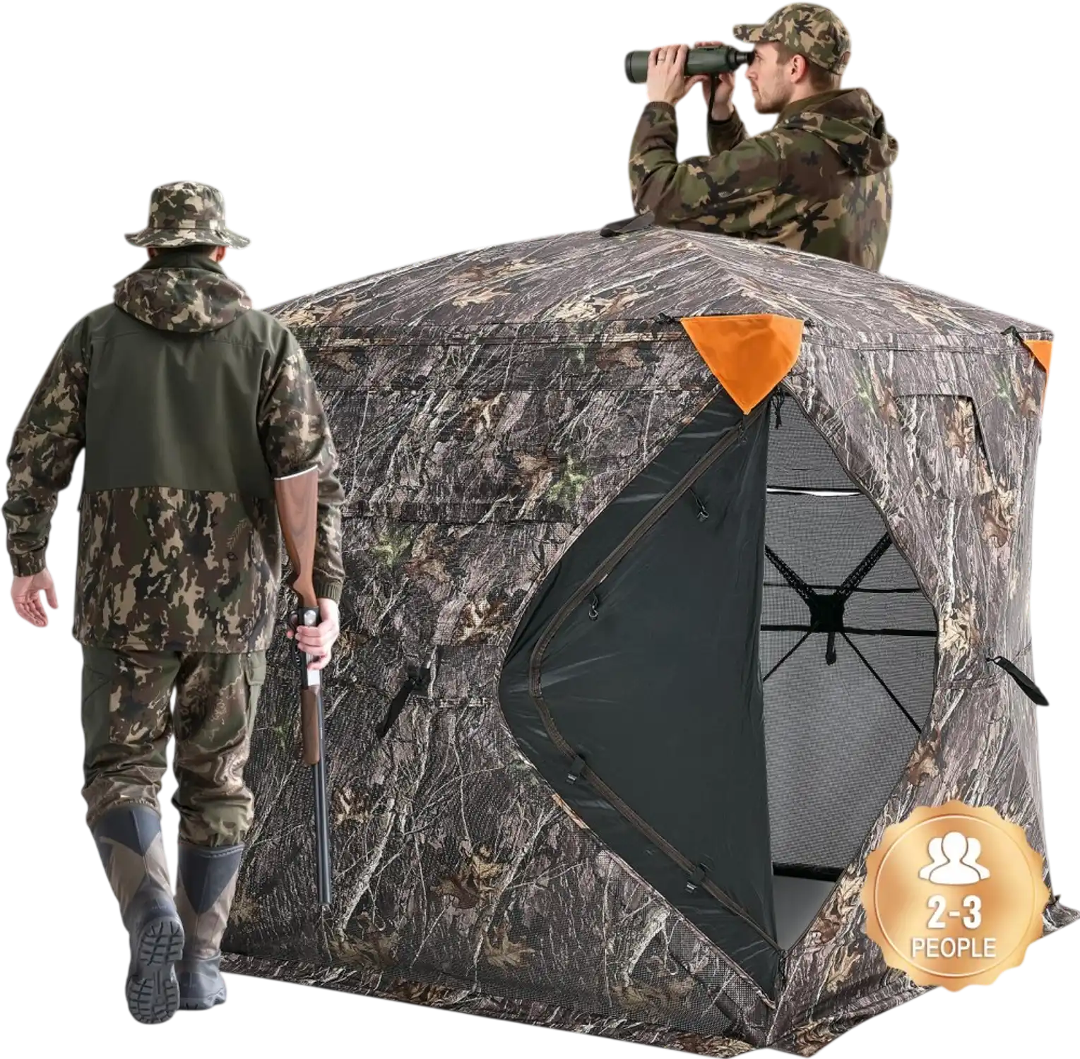 Vevor Hunting Blind 270° See-Through 2-3 Person Pop-Up Deer Blind Tent New