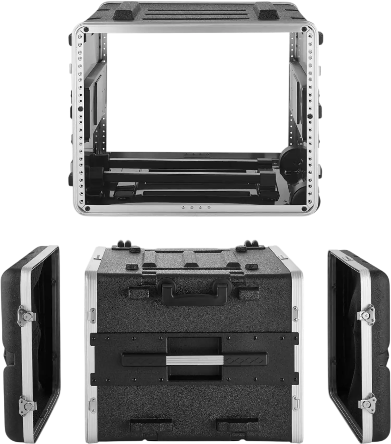 Vevor Rack Case 8U Rolling Server Cabinet with Wheels 19