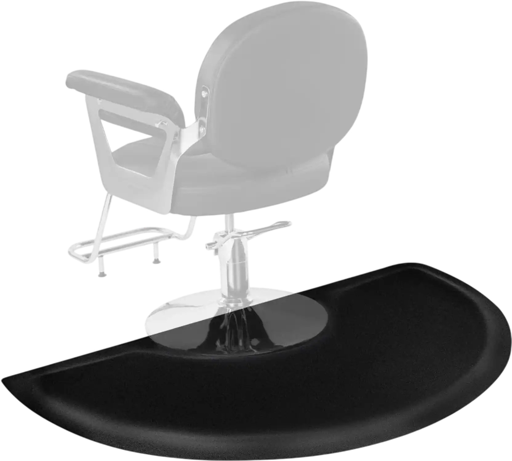 Vevor Salon Mat 3' x 5' Semi-Circle Anti-Fatigue Barber Chair Floor Mat New