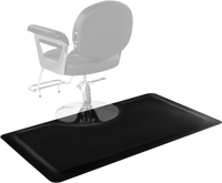 VEVOR Salon Mat for Hair Stylist, 3 x 5 FT Rectangle Salon Chair Mat Anti Fatigue, 1/2