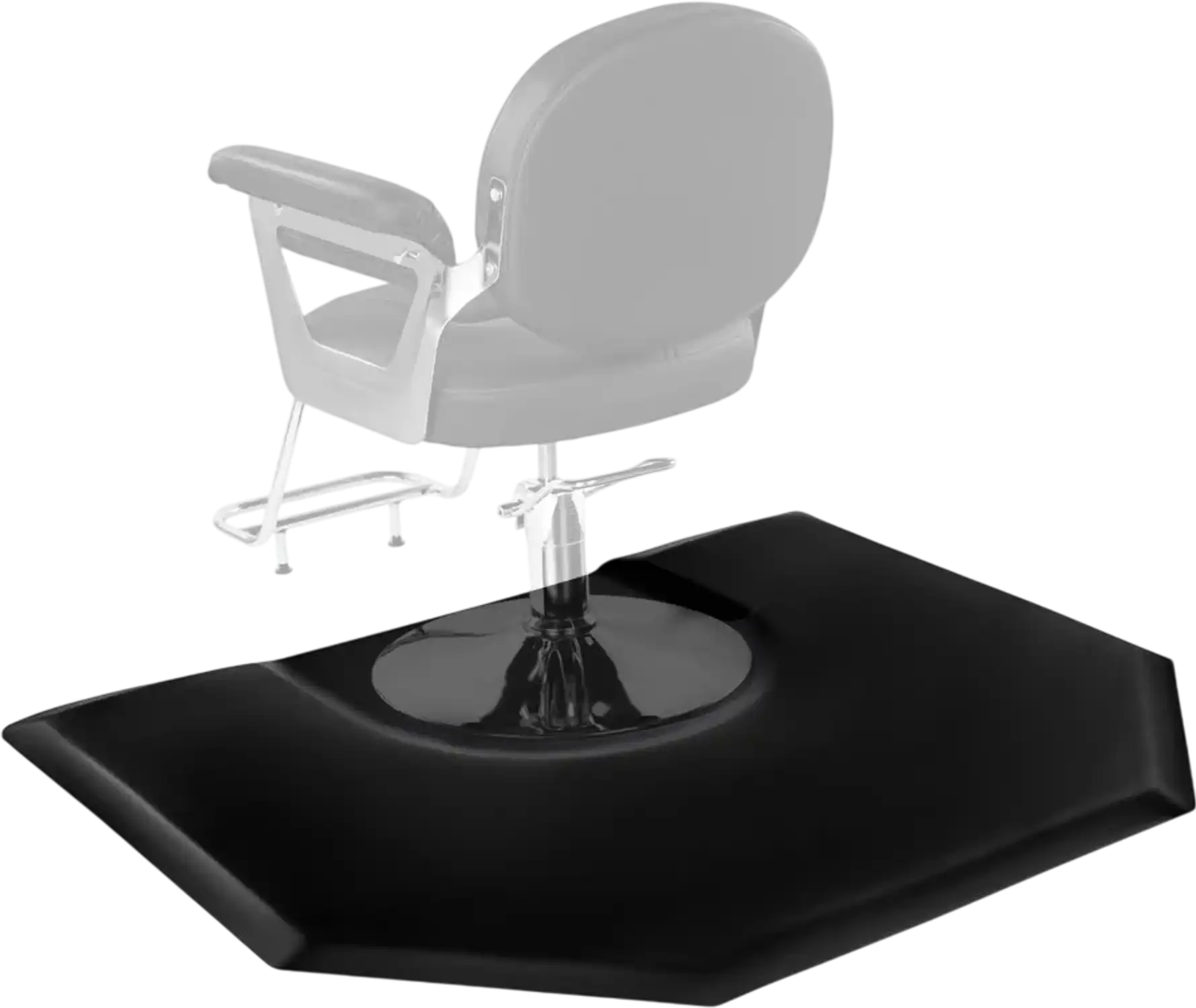 Vevor Salon Mat 4' x 5' Hexagon Anti-Fatigue Barber Chair Floor Mat New