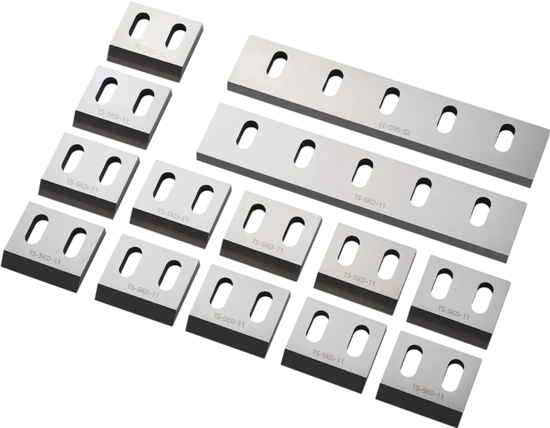 Vevor Shredder Blades Alloy Steel Blade Kit for Model 400 Plastic Grinder New