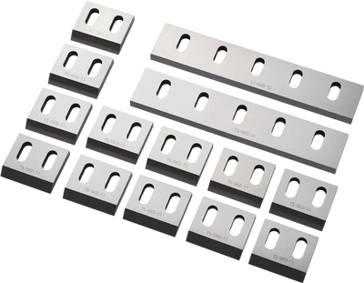 Vevor Shredder Blades Alloy Steel Blade Kit for Model 400 Plastic Grinder New
