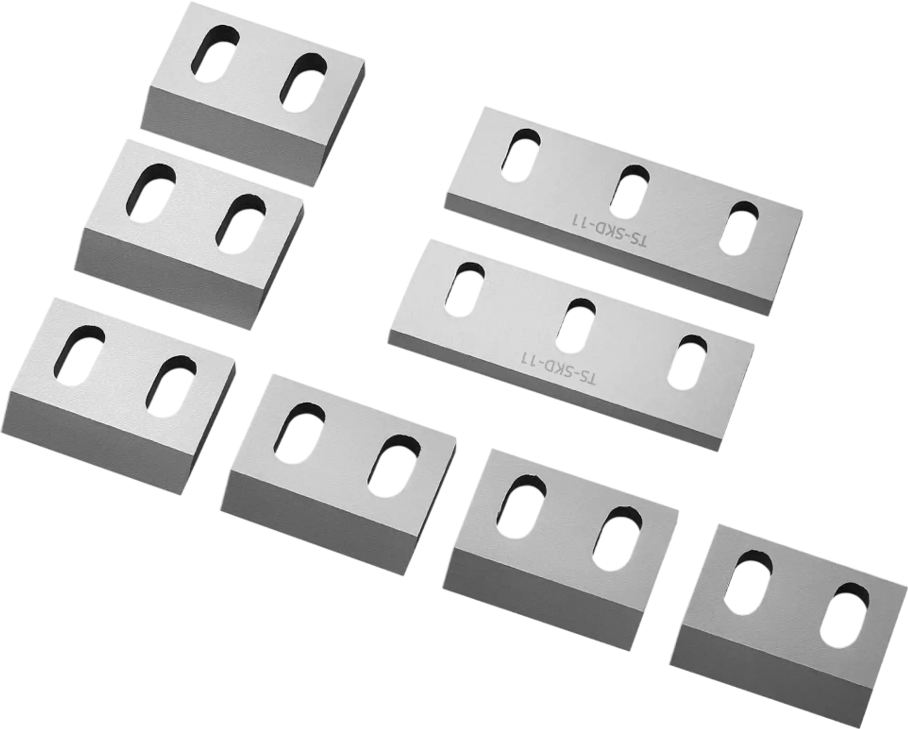 Vevor Shredder Blades Alloy Steel Blade Kit for Model 250 Plastic Grinder New
