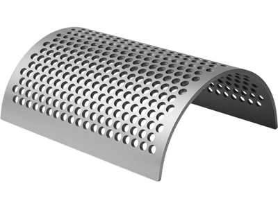 VEVOR Screen Mesh for Plastic Shredder, High-Quality Steel Durable Mesh, 0.39 in/10 mm High-Precision Aperture Screen, Compatible with Model 300 Plastic Grinder, Suitable for Medium Particle Recycling