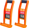 VEVOR Drywall Carrier, 2 Pack Plywood Carriers Handles, ABS Plastic Panel Carrier Tool with 176 lbs Load Bearing, Lift and Carry Panel Mover for Plywood, Drywall, Particleboard, Tempered Glass