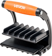 VEVOR Plywood Carrier, 200 lbs Single Clamp Capacity, Adjustable Drywall Carrying Tool for 0-1 Inches Thickness Boards, Plywood Carrier with Non-Slip Grips for Plastic Boards, Plywood, Drywall