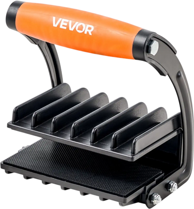 VEVOR Plywood Carrier, 200 lbs Single Clamp Capacity, Adjustable Drywall Carrying Tool for 0-1 Inches Thickness Boards, Plywood Carrier with Non-Slip Grips for Plastic Boards, Plywood, Drywall