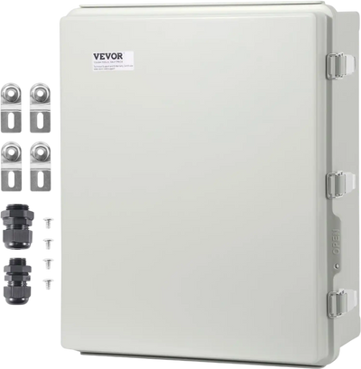 Vevor Electrical Junction Box Outdoor ABS Enclosure Box 13.78