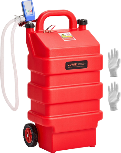 Vevor Fuel Caddy 16 Gal. Portable with 2.5 GPM Electric Transfer Pump Auto-Stop Nozzle New