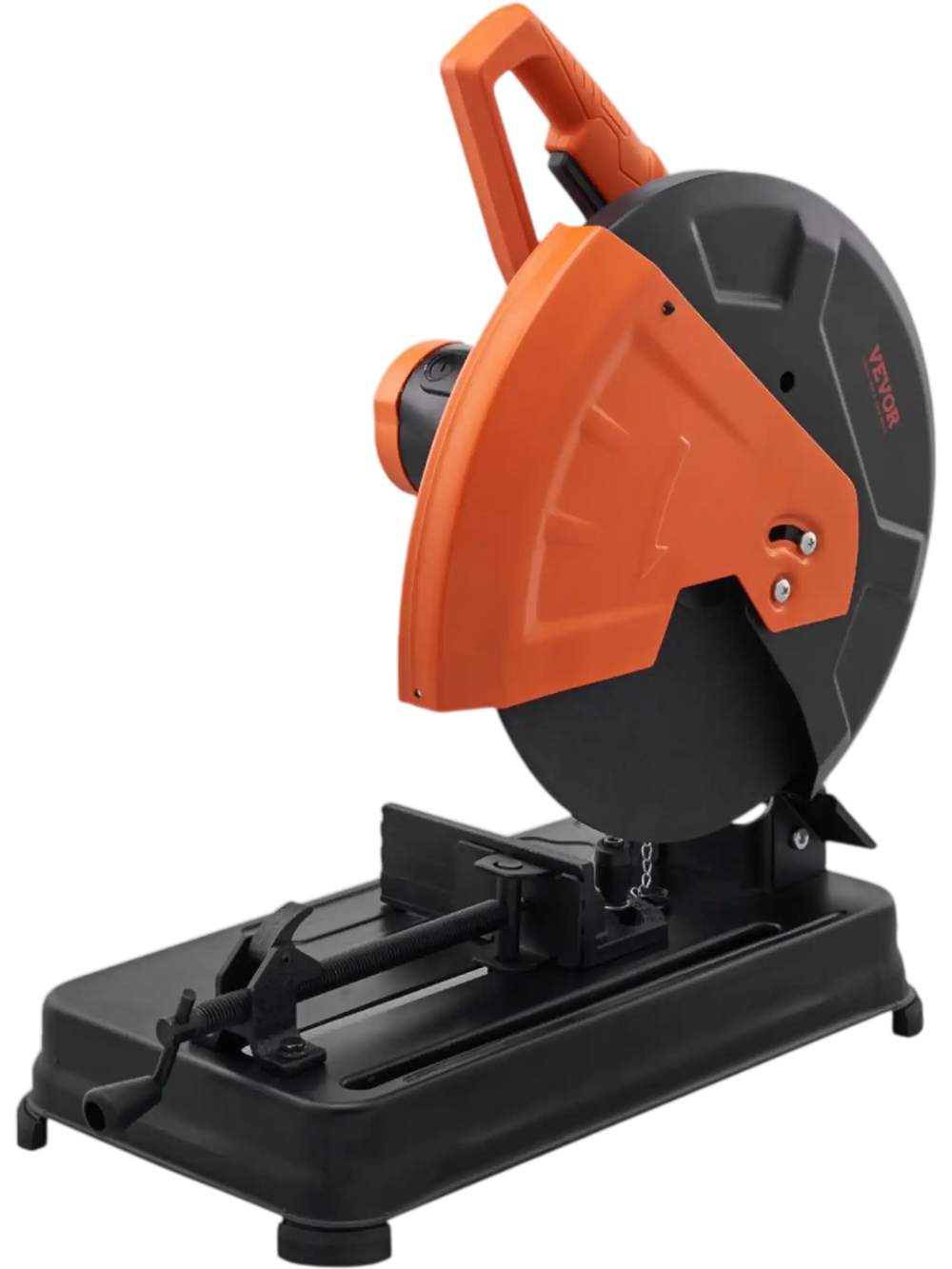 VEVOR Abrasive Chop Saw, 14"/355mm Blade Diameter Cut Off Saw, 2300W 3600RPM Steel Cutting Machine, 0-45° Adjustable Angle Miter Saw for Cutting Metal Cutting Chop Saw for Steel/Rebar/Iron/Aluminum
