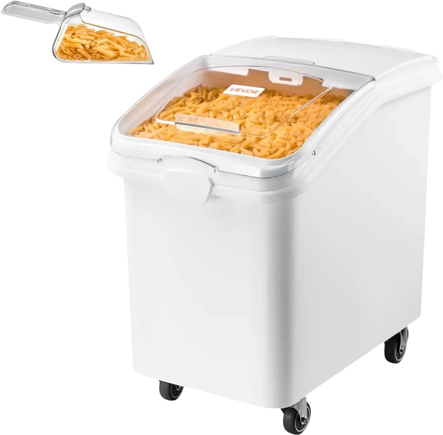 Vevor Rice Storage Container 31.7 gal Pet Food Dispenser Bin New