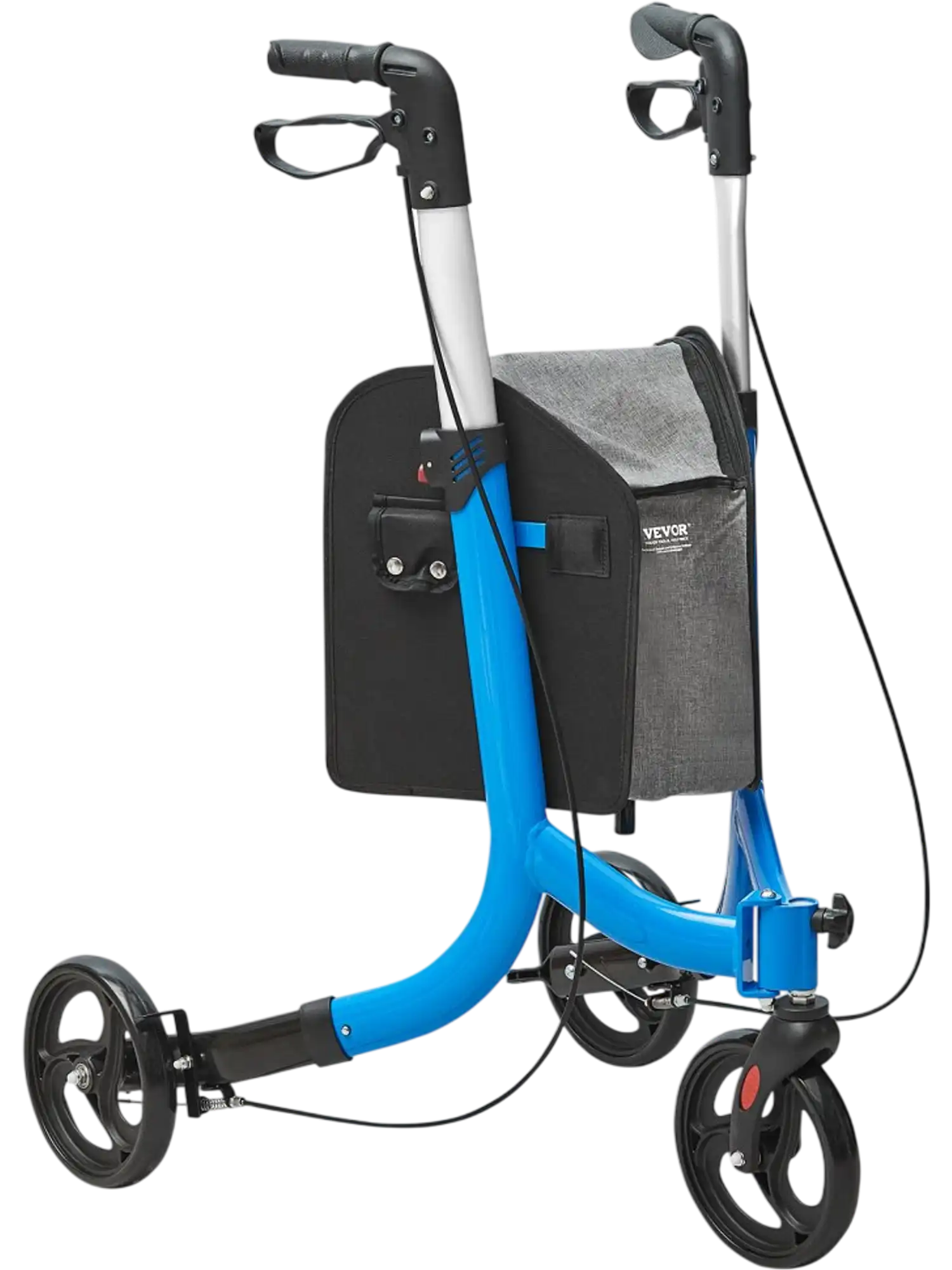 Vevor Rollator Walker 3-Wheel Foldable Mobility Walker New