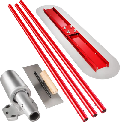 VEVOR Bull Float Manganese Steel Concrete Float 1200x300mm Concrete Float Tool Cement Tool Bull Concrete Kit Bull Pool Float Bull Float Handle Bull Float Bracket Concrete Tool Finishing Bull Float